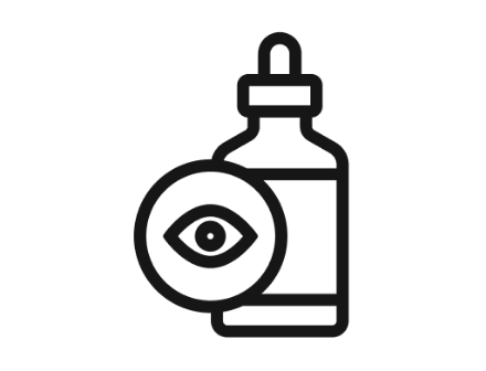 سرم دور چشم